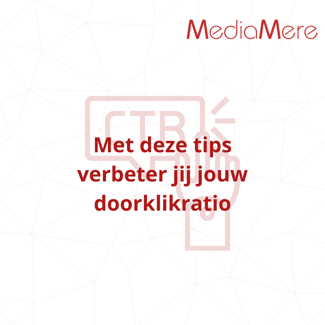 Met deze tips verbeter jij jouw doorklikratio